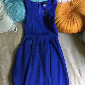 Blue dress